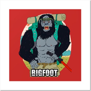 Papasquatch Posters and Art